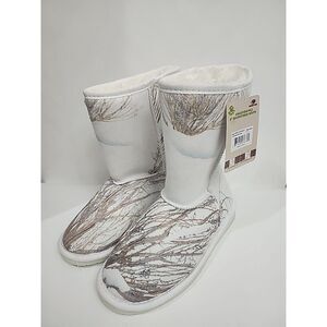Dawgs Microfiber‎ 9" Mossy Oak Womens Australian Style Boot Size 5 Outdoor Comfy